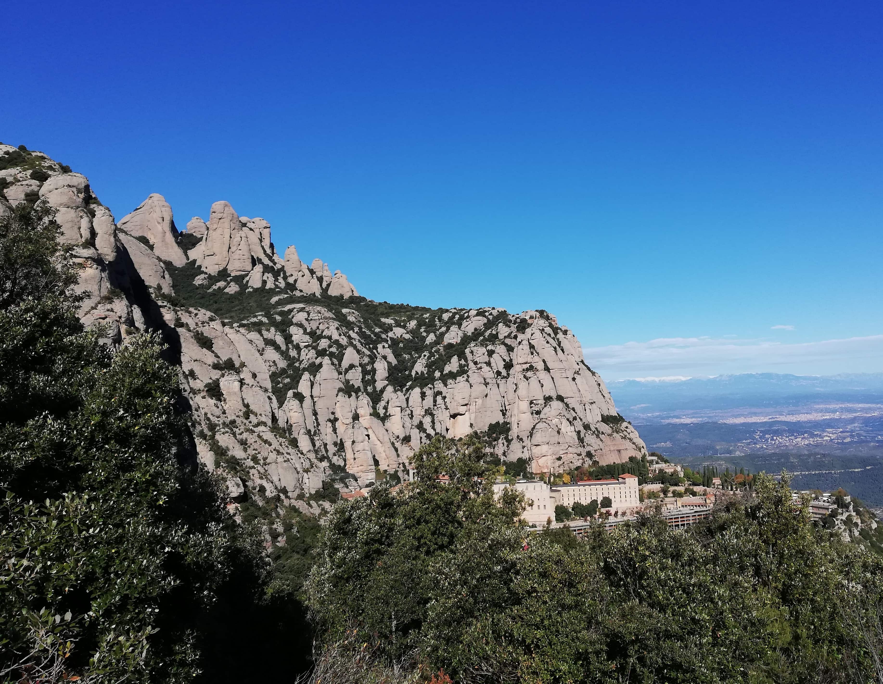 Foto van de heilige berg in Mont Serrat